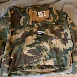 Adidas Camo Crop top